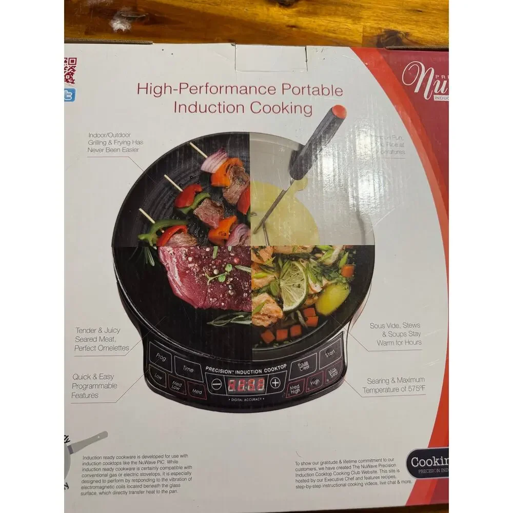 NEW Nuwave Precision Induction Cooktop